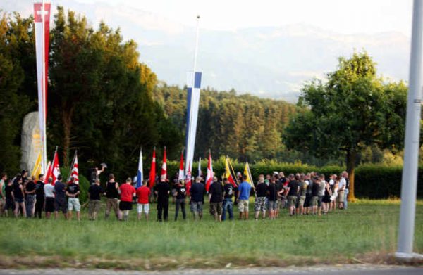 Rede beim Schlachtdenkmal in Sempach 2015.