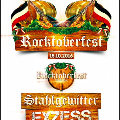 Merchandise-Artikel des Rocktoberfestes