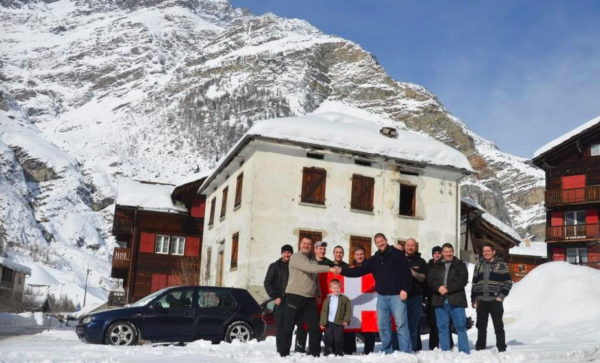 Der bekannte deutsche Neonazi und NPD-Bundesvorstand Thorsten Heise zu Besuch bei B&H Wallis.