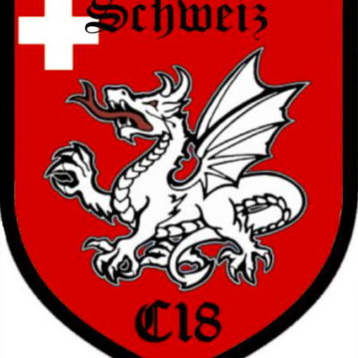 Anstelle der Triskele (B&H) steht bei C18 meist der Drache im Logo. Ihr Motto: "Whatever it takes".