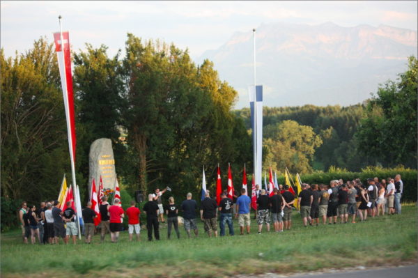 Die lokale Kameradschaft Morgenstern hilft jeweils tatkräftig mit, den Aufmarsch in Sempach zu organisieren.