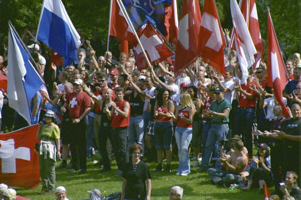 Neonazi-Aufmarsch auf dem Rütli 2008